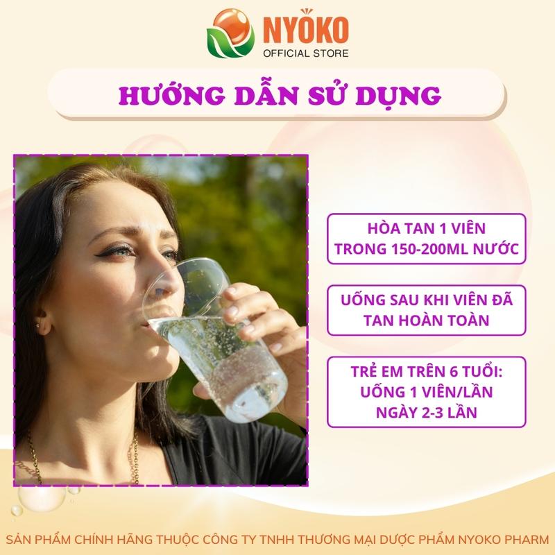 Product Introduction of Viên sủi vitamin chanh dây tăng sức đề kháng cho cơ thể vị chanh leo lọ 20 viên NYOKO vitamin  b7 27