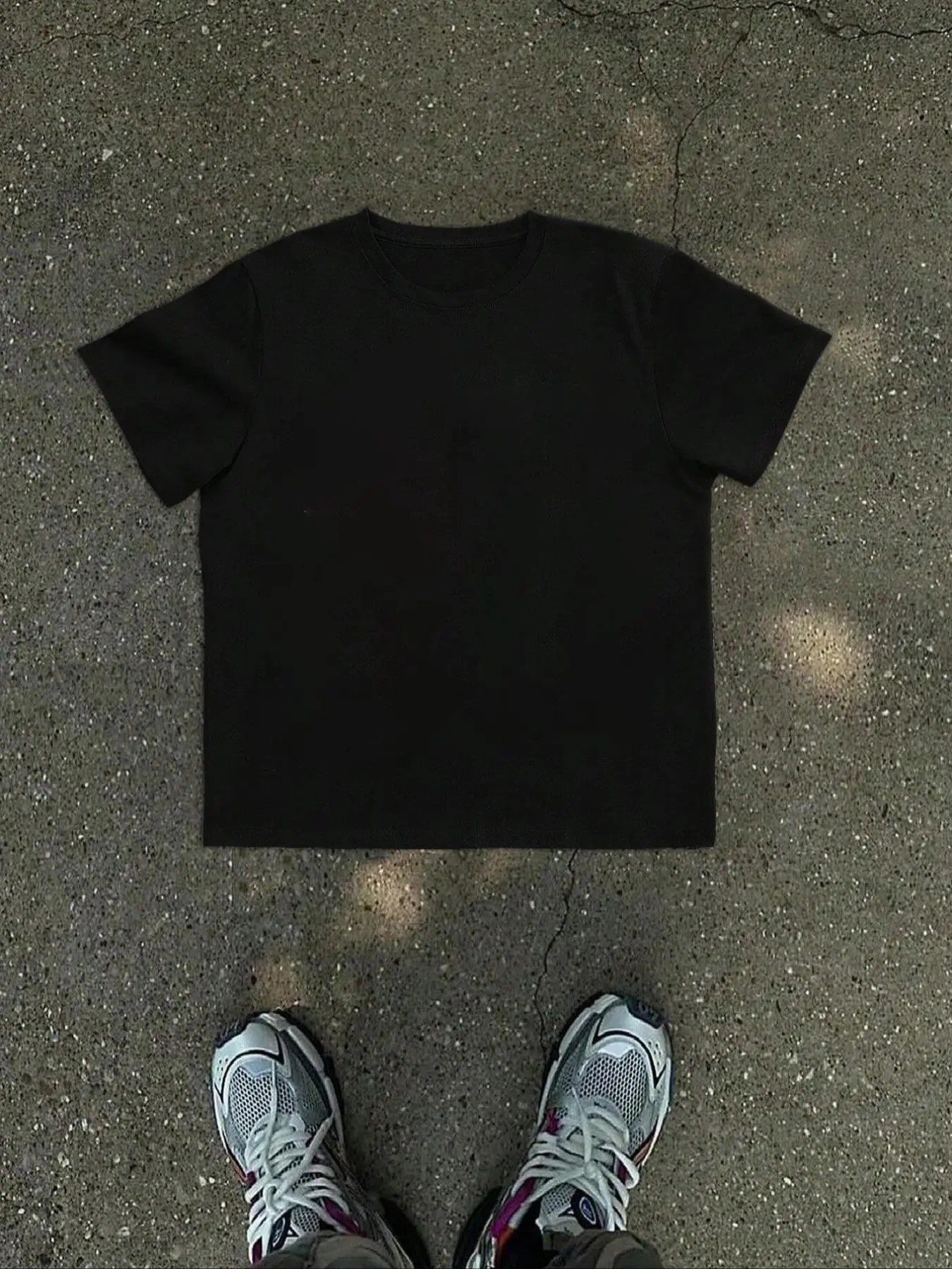Men's Solid Short Sleeve Tee, Loose Casual Comfy Round Neck T-shirt for Spring & Fall, Men's Top for Daily Wear