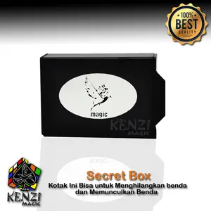 Secret Box Sulap Benda dalam Kotak Menghilang Kenzi Magic