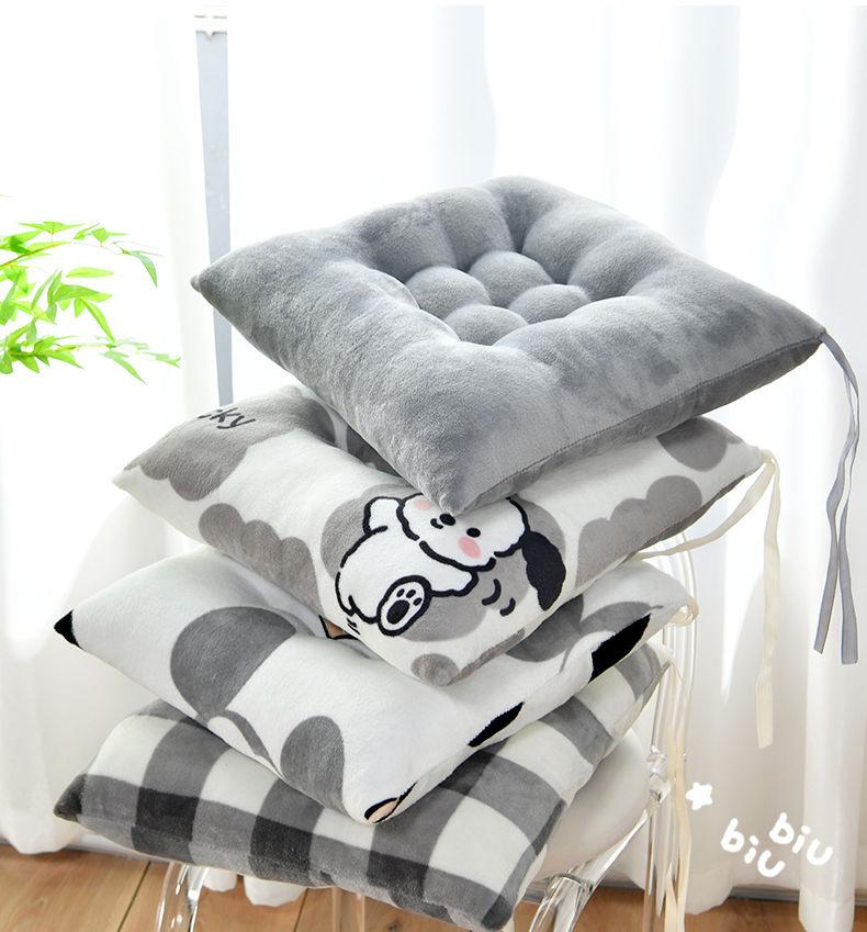 Product Introduction of 2025 [HTK 1016 People] Thickened Cartoon Milk Winter Children's Coral Fleece-lined Square Warm Super Thick Car Living Room Ins Style Home mattress  topper  expanding Minimalist Grid Cotton Comforter pillow  case bedsheet bedsheet  king  size fitted  sheet 12