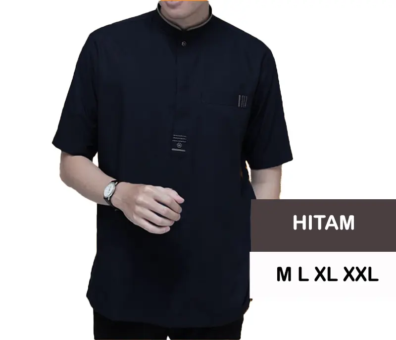Baju koko pria dewasa lengan pendek atasan 4