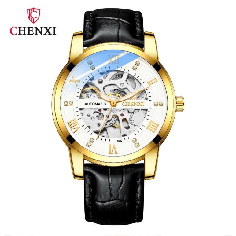 Đồng hồ cơ nam cao cấp cx8802 trẻ trung, sang trọng, chống nước 50m