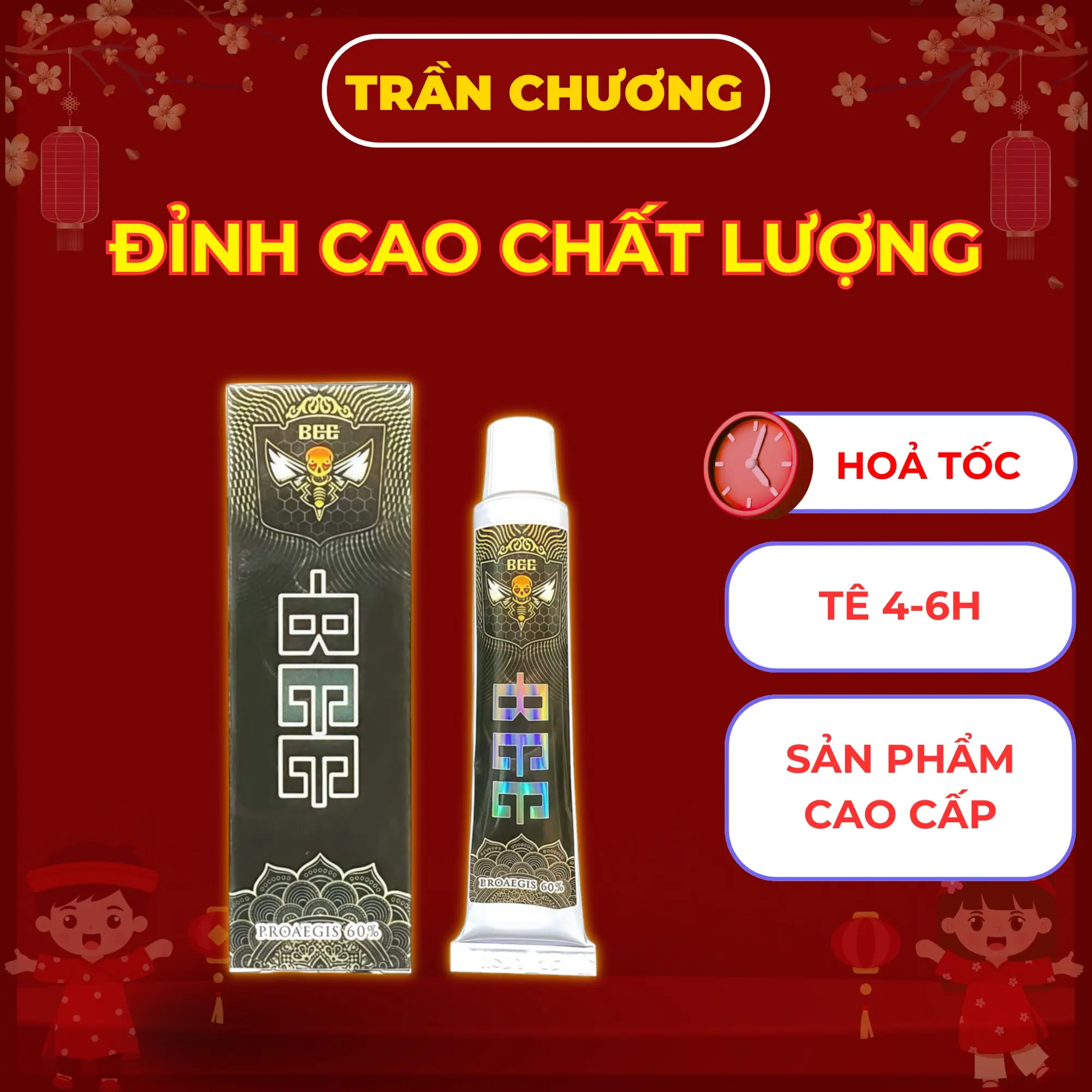 Tê BEE - Tinh hoa của mọi loại tê: tác dụng 4-6 giờ. Trải nghiệm ngay để cảm nhận.