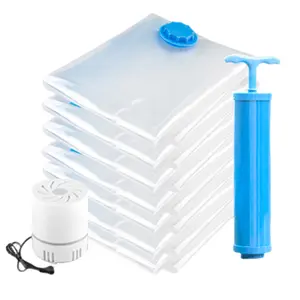 Plastik Vacum Baju Vacum Bag Vakum Baju Traveling Akum Baju Traveling Dan Pompa Plastik Vakum Pakaian Organizer Bag