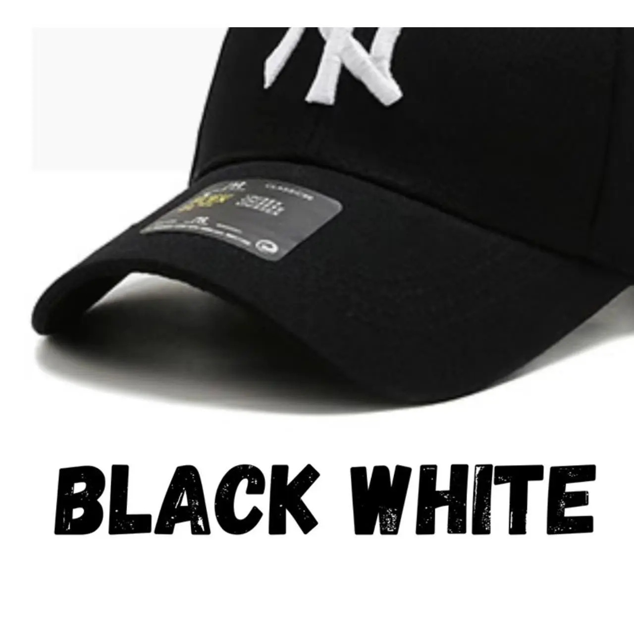 Topi Baseball Cap New York Casual Sports Fashion Pria Wanita Gold
