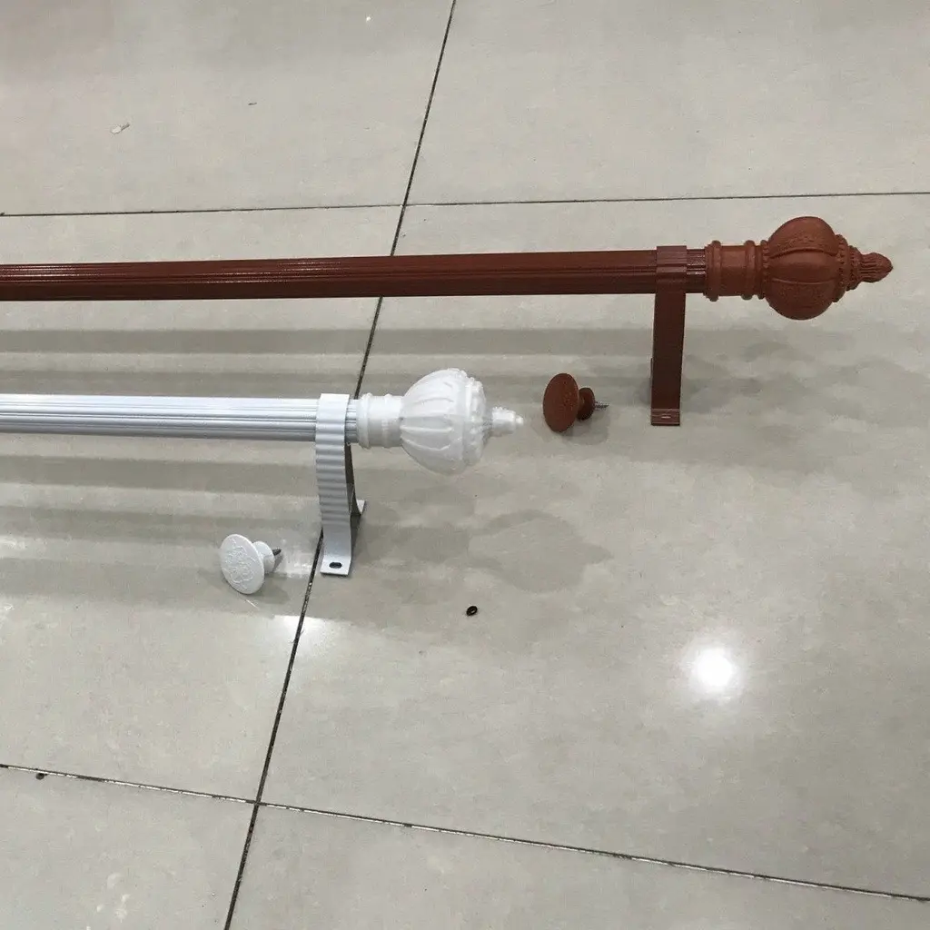 Bộ Thanh Treo Rèm - Đầy Đủ Phụ Kiện - Thanh Treo Rèm Chắc Chắn M
