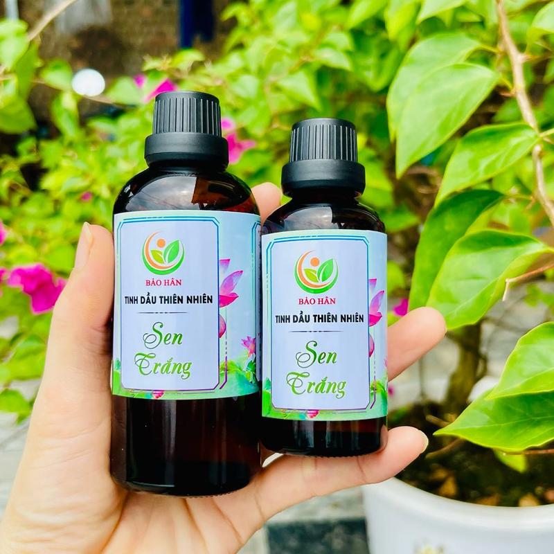 Tinh dầu Hoa Sen Trắng Tươi Mát,Sang, Nhẹ Nhàng Tạo Thư Giãn Thoải Mái 3