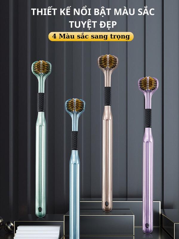  Bàn Chải Đánh Răng Ba Chiều Ba Mặt Hình Chữ V Lông Bàn Chải Siêu Mềm Thích Hợp Cho Người Lớn Cặp Vợ Chồng Và Trẻ Em bótđánhrăng Cho Bé bàn  chải oral  care Nữ bàn  chải bàn  chải bàn  chải 