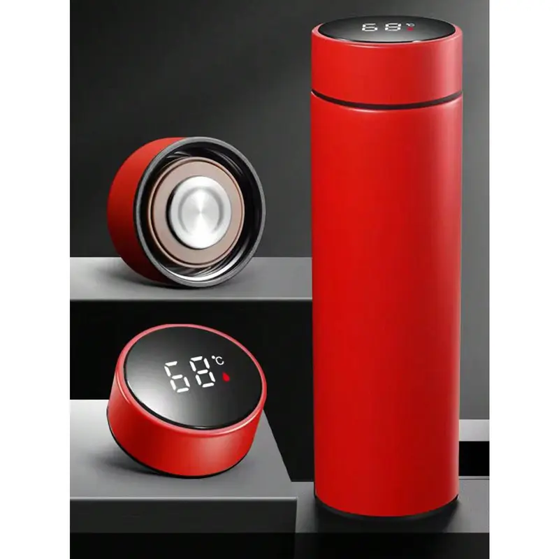 (1pc-500ml) Cup, Cup, Cold Kettle, Coffee Cup, Large Capacity Water Cup, Health Stainless Steel Water Cup, Portable, Self-Use, Tea, Suitable For Family, Indoor Sports, Study, Campus, Tourism, Automobile And Other Scenes Father's Day, Mother's Day Gifts 5