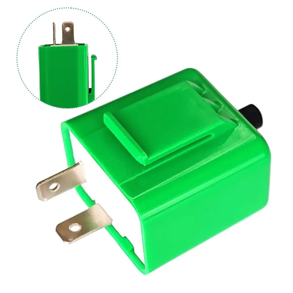 <motorcycle> LED Adjustable Motorcycle Flasher Relay Turn Signal Indicator Flash 2 Pin 12V