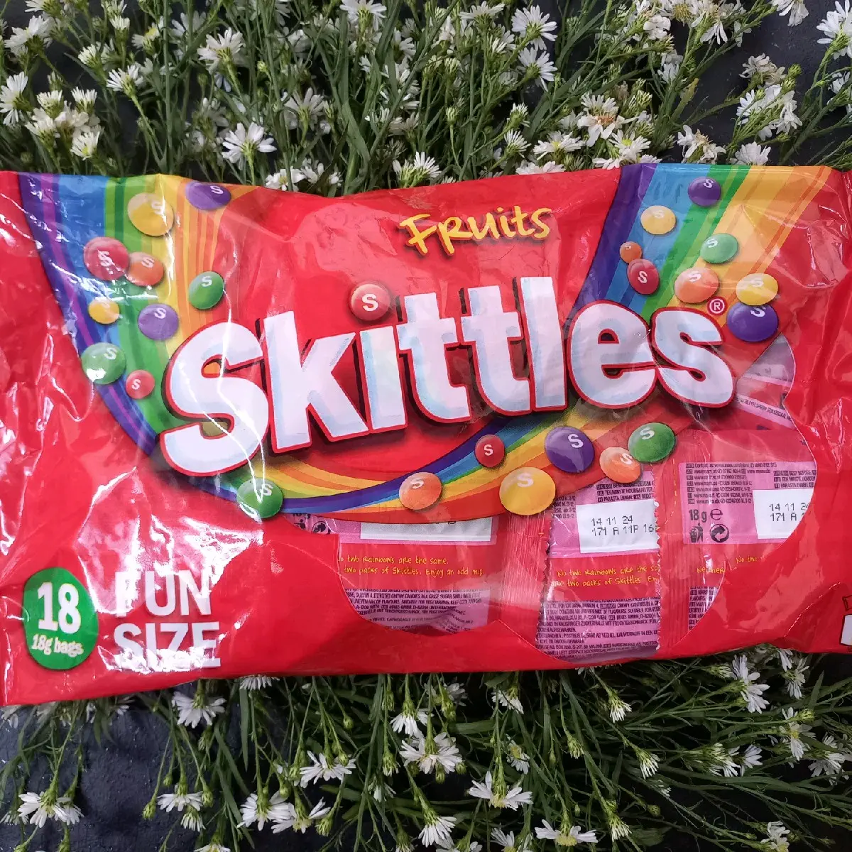 skittles fun size fruit candy Pack