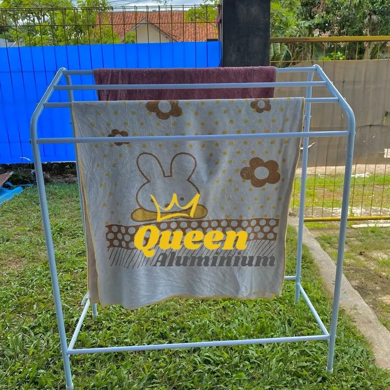 Jemuran Handuk Besi 5 Palang kuat & kokoh 3