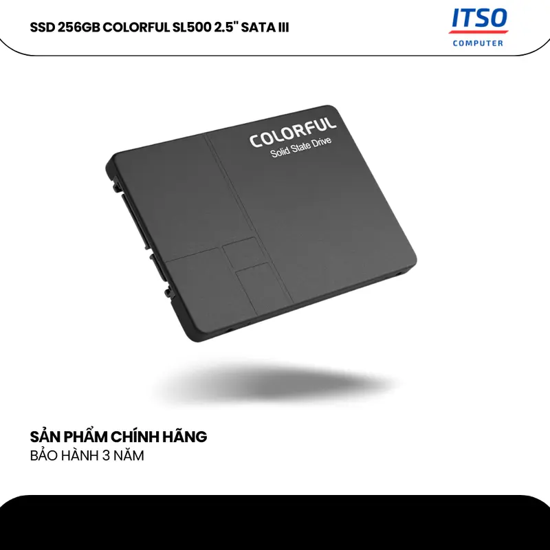 Ổ cứng SSD Colorful 256GB 2.5″ SL500 SATA 3 chính hãng 4
