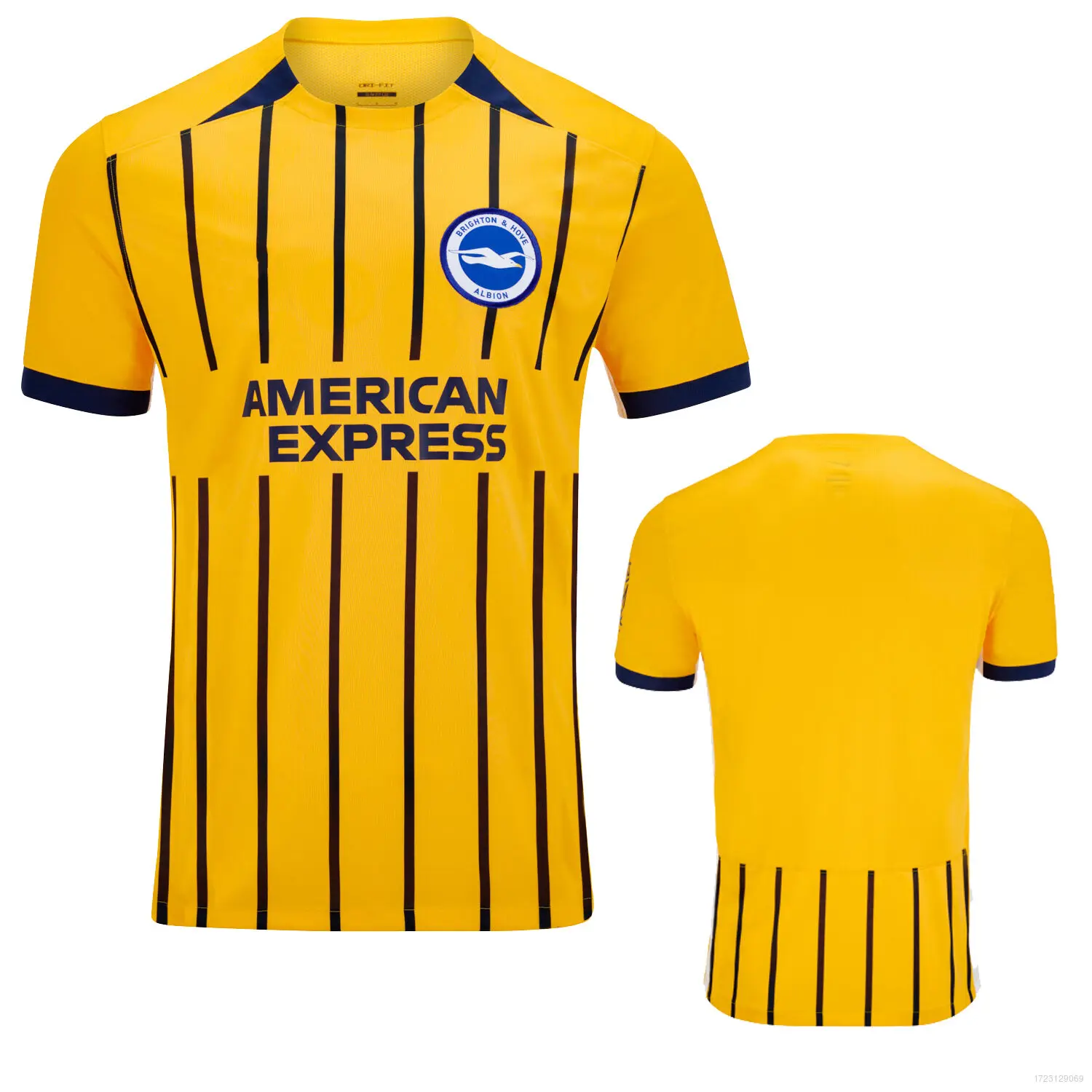 XY 2024-2025 Premier League Brighton Hove Albion Football club away jersey Fan Tshirts Plus Size YX