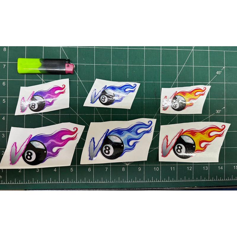 V8 Ball Api Lc V8 Sticker Printing - TikTok Shop Malaysia