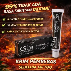 CS Lab 78% - anastesi cream untuk sulam alis tato Cepat Pulih Perawatan pasca-sulam yang hasil Wajah Tatto Mangkok