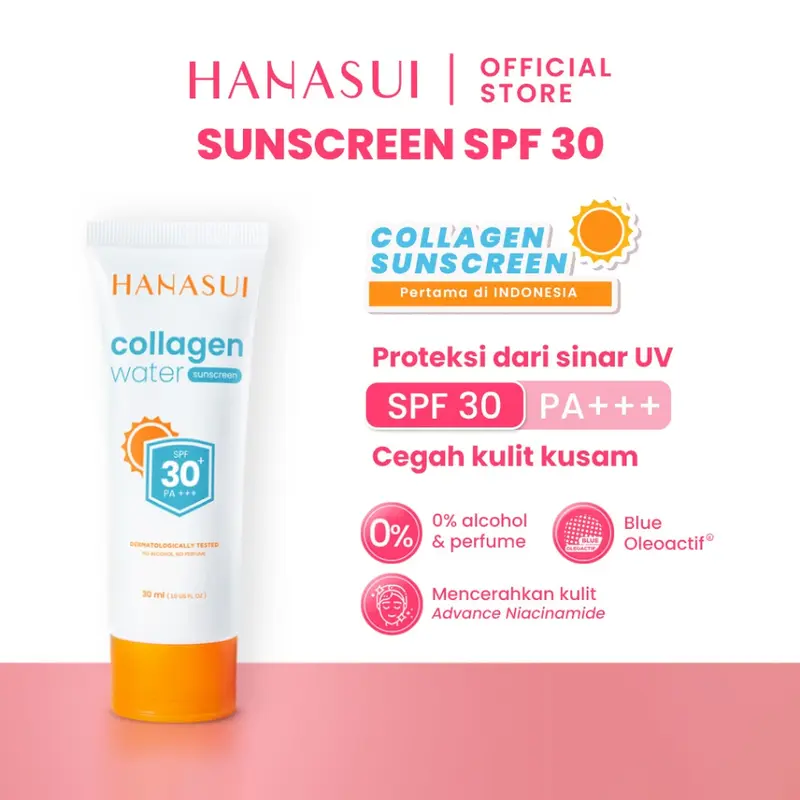 HANASUI Collagen Water Sunscreen SPF 30 | SPF 50 2