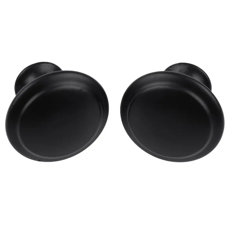 HOMEDIY 20Pcs Door Knobs Cabinet Handles Cupboard Drawer Kitchenathroom Metal black 7