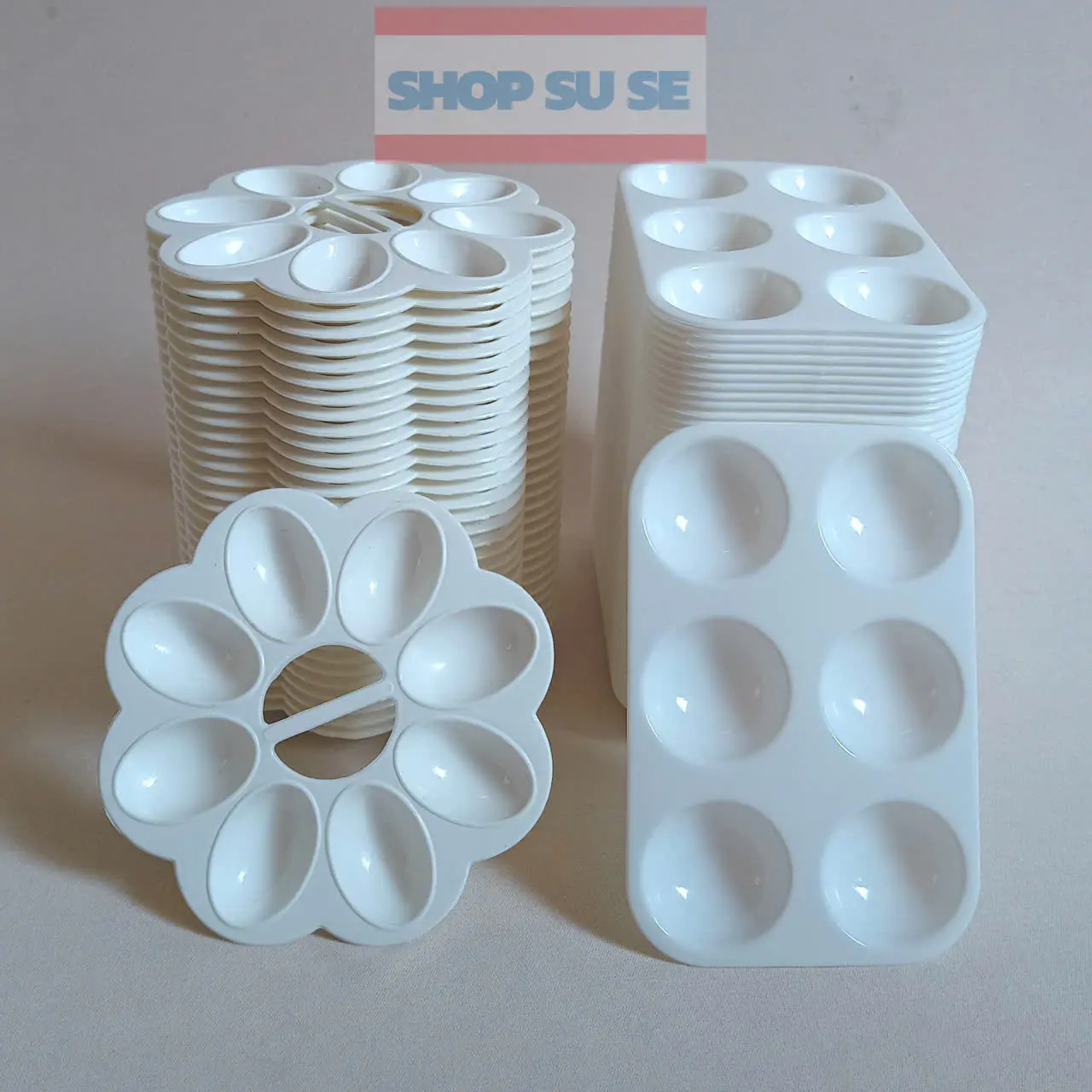 Combo 20 khay pha màu tô tượng