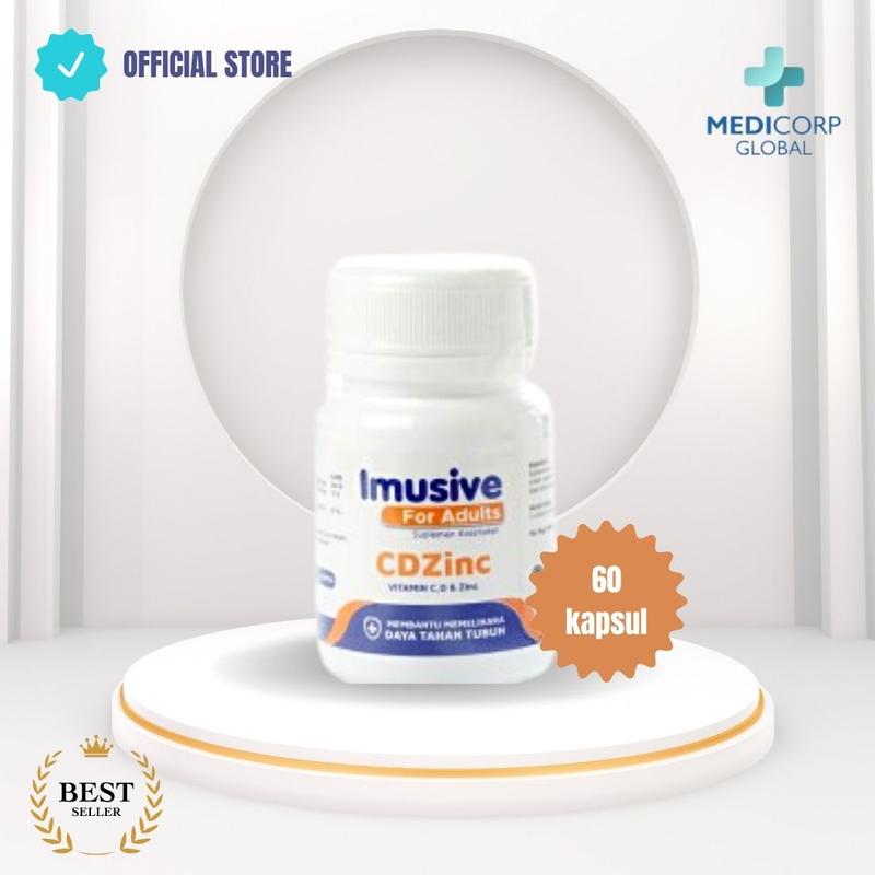 Imusive CDZinc botol isi 60 kaps 1