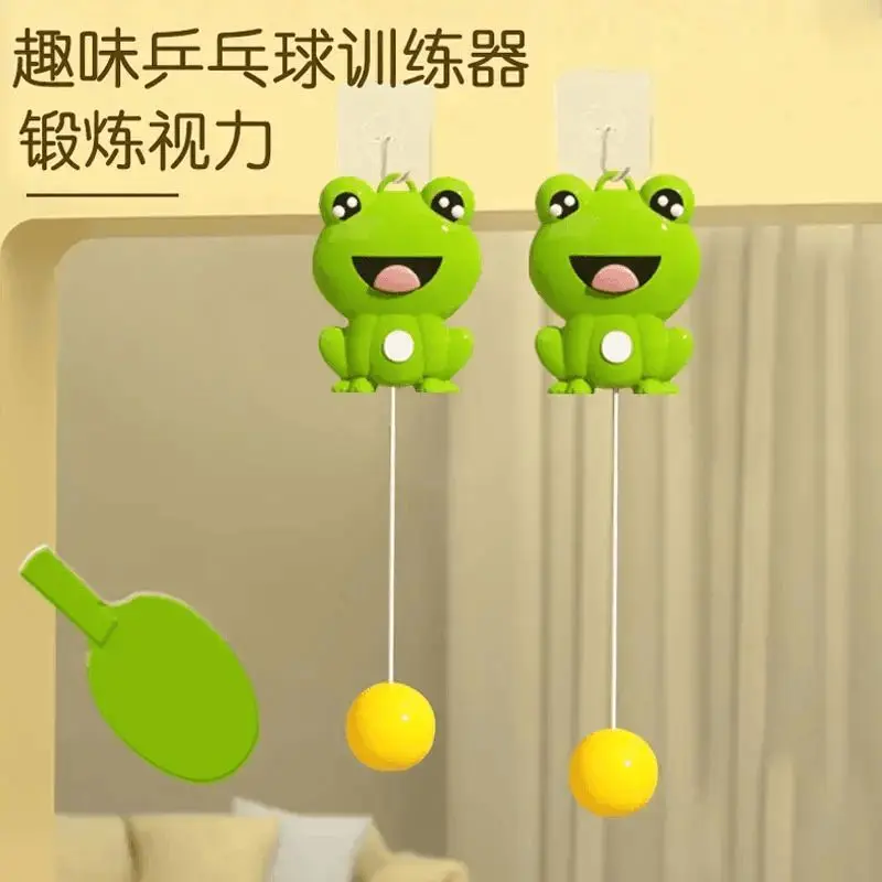 Huấn Luyện Viên Tập Bóng Bàn Treo, Dành Cho Trẻ Em, Vợt Bóng Bàn, Sử Dụng Trong Nhà, Dụng Cụ Phối Hợp Kích Thích Giác Quan Tại Nhà, Phối Hợp Tay-Mắt 0