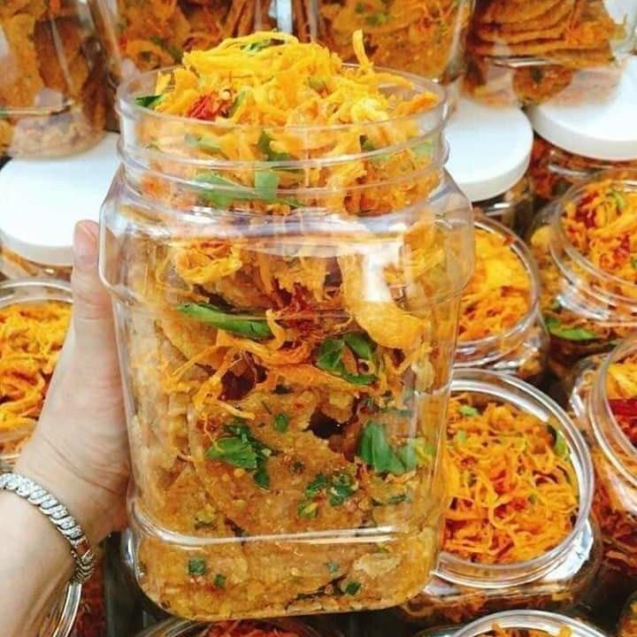 500.Gram Cơm Cháy Lắc Khô Gà LOẠI 1 - Giòn ngon - Cay Snack