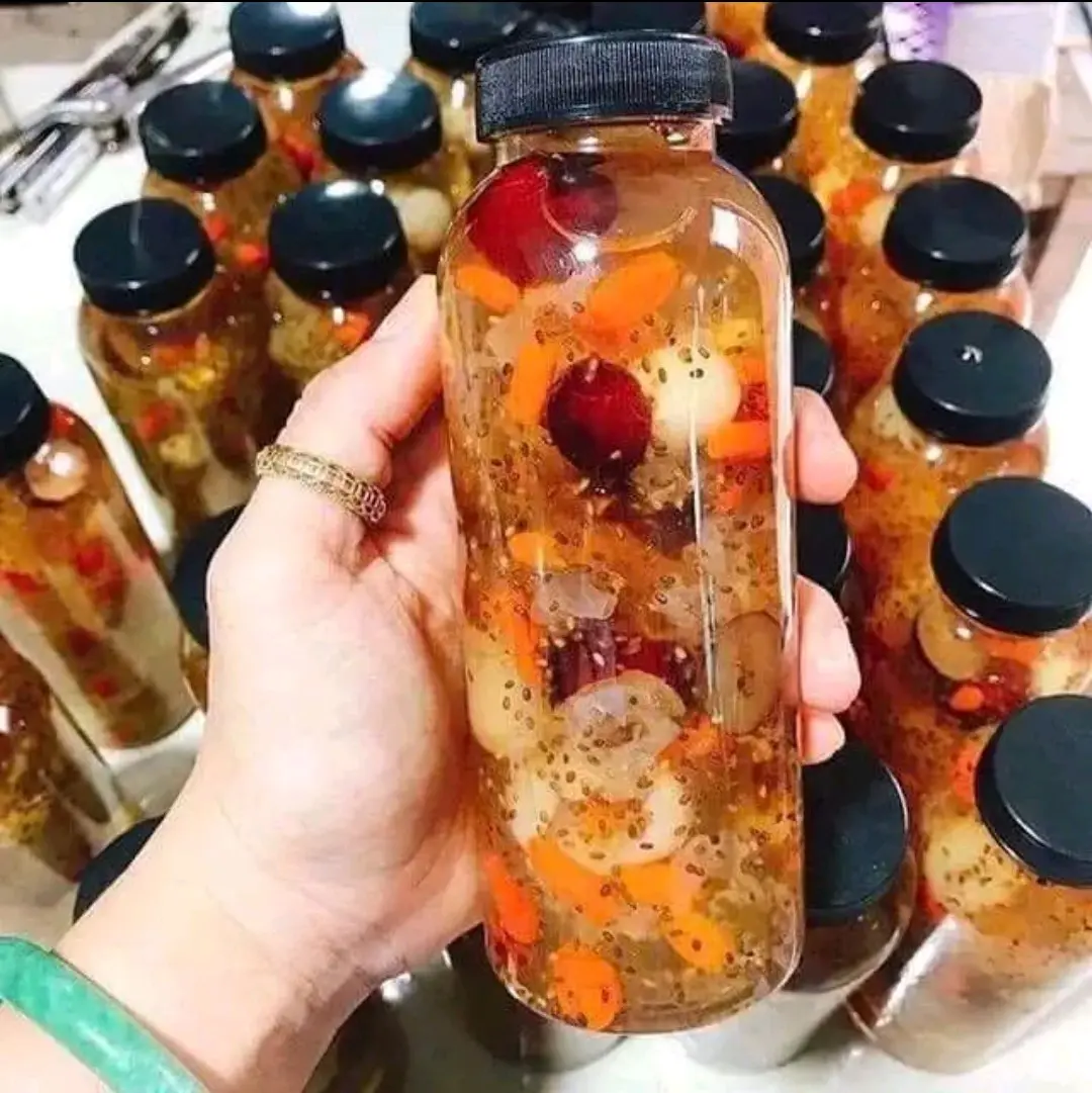 [giá sỉ] combo 10 chai nhựa miệng rộng - 330ml