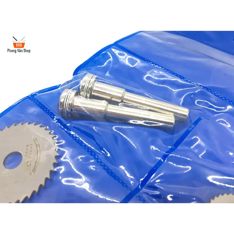 Bộ 5 lưỡi cưa cắt + kẹp lưỡi - trục 6mm 3.2mm 3