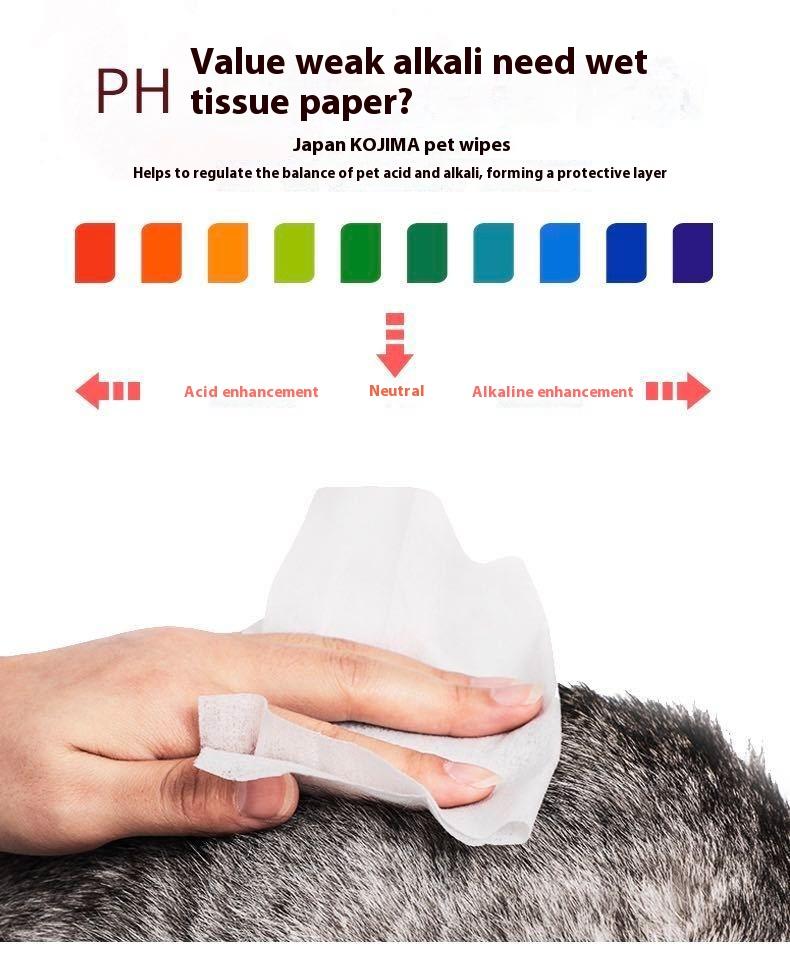 Product Introduction of Tisu Noda Koyak Anjing Peliharaan, Kojima, Alat Pembersihan Anjing, dengan Agion Perak, Sesuai untuk Kucing, Tawaran Istimewa, Bekalan Basah 8