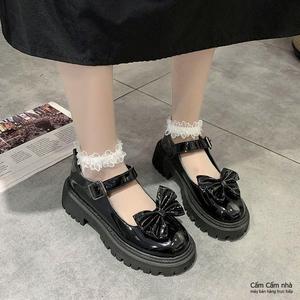 Giày Mary Jane, Dành Cho Nữ, Phong Cách Cổ Điển Nhật Bản, Giày Da Nhỏ 3145 Giày bệt nữ có
