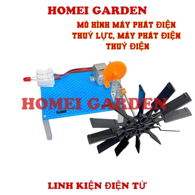 Mô hình máy phát điện thủy lực máy phát điện thủy điện STEM STEAM DIY học tập thí nghiệm - HM0454
