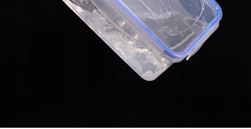 Product Introduction of Kitchen refrigerator rectangular thick fresh-keeping box lid sealed microwave oven heating lunch box vegetable and fruit storage box 14