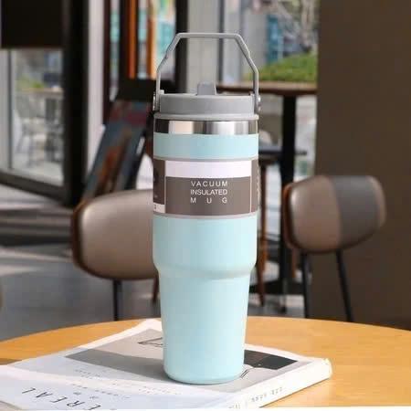 Product Introduction of [ HÀNG SẴN KHO ] Ly Giữ Nhiệt Kèm Ống Hút 900ml Nắp Dạng Xoay, Chất Liệu Inox 304 Giữ Nhiệt 6 Tiếng Thiết Kế Thông Minh 88 34