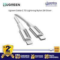 Gambar Ugreen Power Delivery PD Cable USB C to Lightning 1M 70523 Silver for Fast Charging iPhone iPad dari Sentra Digital Kota Surabaya 2 Tokopedia