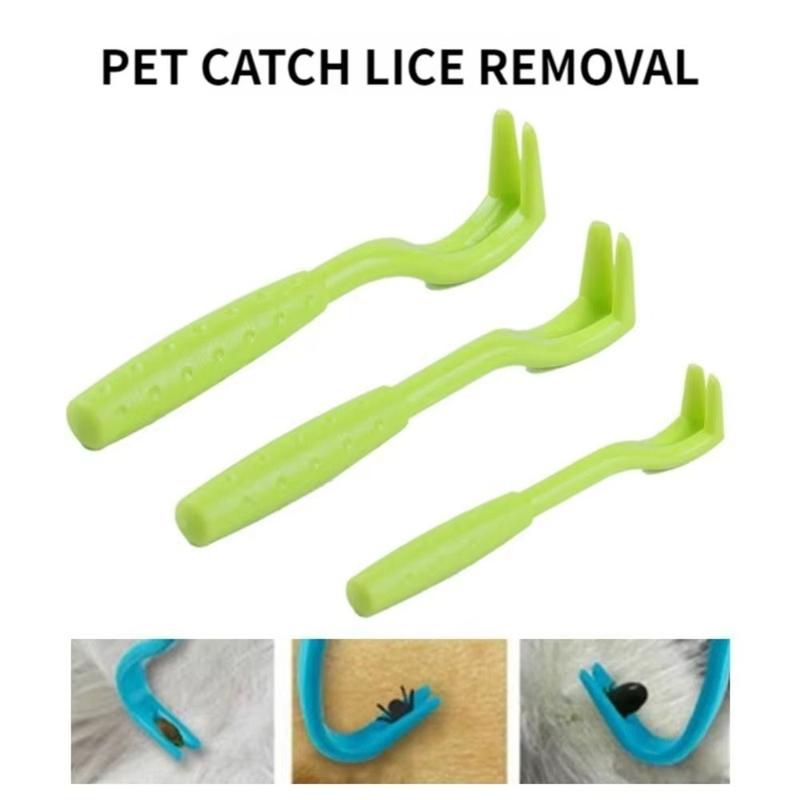 Photo inspiration: Flea Removal Tools For Small Canaries Reference: 3Pcs Pet Grooming Supplies Scratching Hook Flea Remover Hook