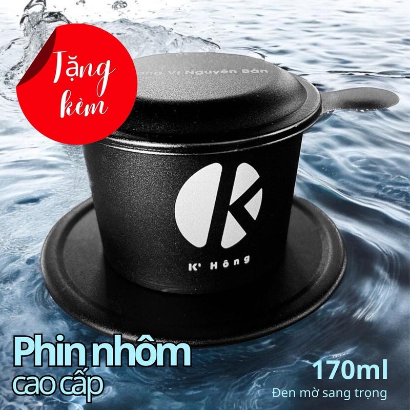 3KG Cà phê | MÂY (Tặng kèm 1 phin nhôm cao cấp-Tiết kiệm hơn)-80%Robusta&20%Arabica nguyên chất đến từ thương hiệu K’Hông Coffee-rang mộc, gu nhẹ nhàng, hương thơm rõ ràng, chua nhẹ, hậu ngọt dễ chịu (phù hợp pha phin và pha máy)  Cafe 1