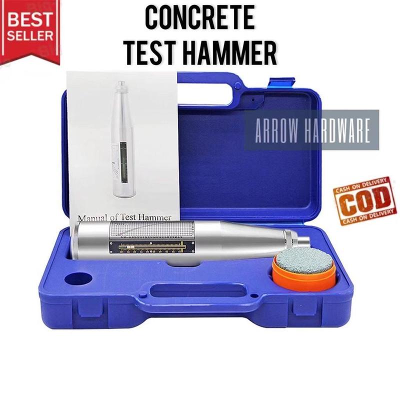 HT-225 Resiliometer Concrete Test Hammer Mortar Concrete Rebound ...