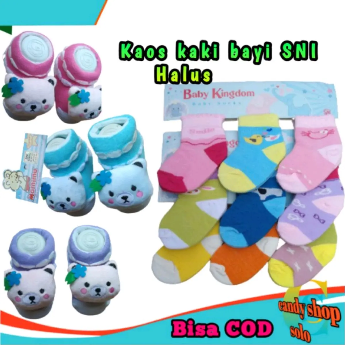 Kaos kaki bayi SNI halus dan lembut,  Kaos Kaki Bayi Baru lahir