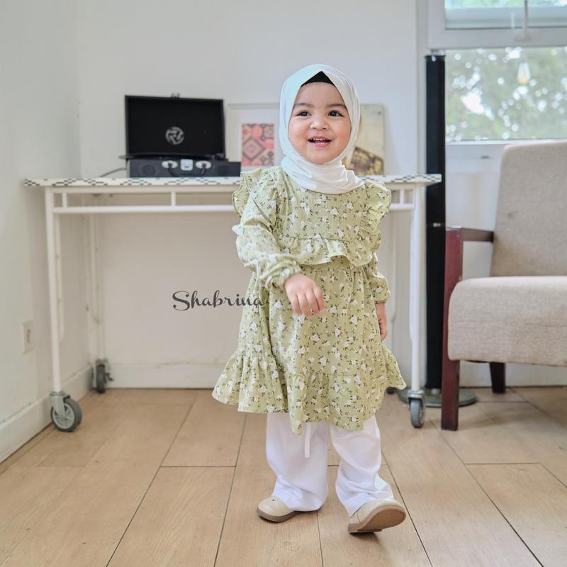 Tunik Adara anak crinkle by shabrina store 5
