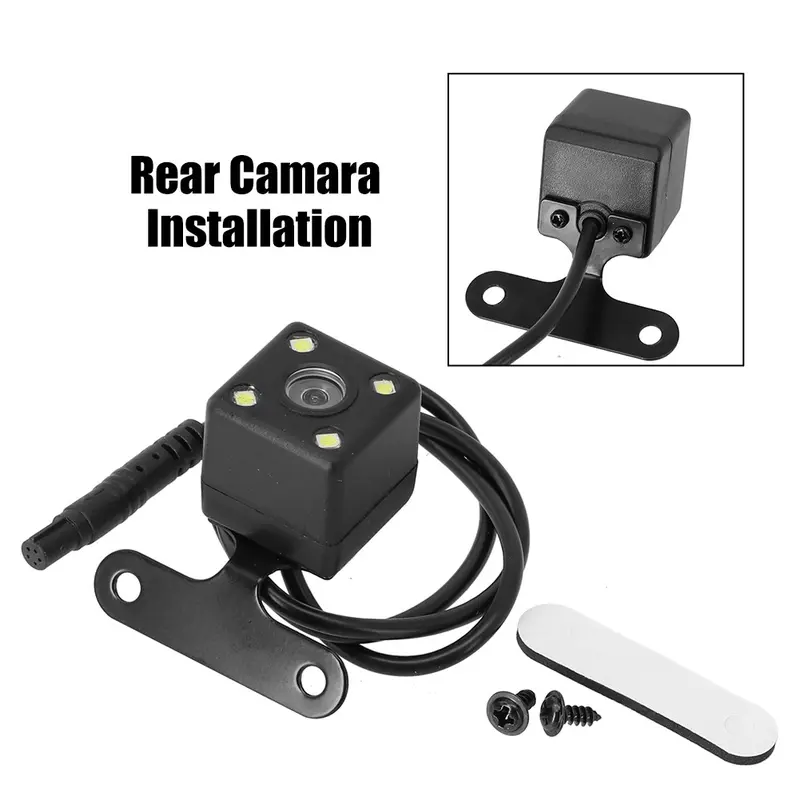 Camera Chiếu Hậu Ô Tô, Cổng Video 5 Chân, Với 4 LED, Tầm Nhìn Ban Đêm, Thích Hợp Cho Camera Chạy Bộ Chip 8