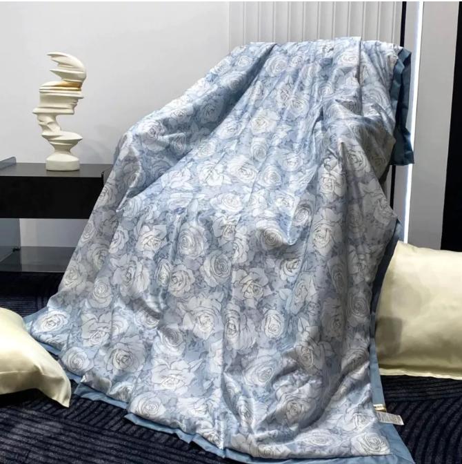 CHĂN HÈ MỀN LỤA THÁI KÍCH THƯỚC 2Mx2M3 CHẤT LIỆU MỀM MIN, THOÁNG MÁT 1