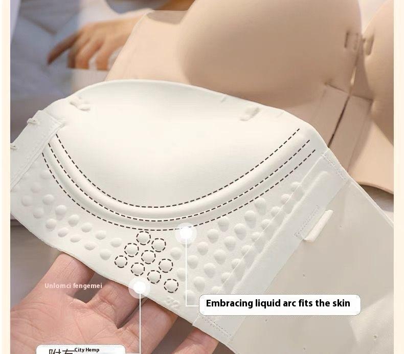 Product Introduction of Áo Ngực Không Dây, Dành Cho Nữ, Chống Trượt, Thích Hợp Cho Váy Hai Dây, Thiết Kế Nâng Ngực, Trễ Vai Và Trễ Vai, Kiểu Áo Ống, Khóa Trước, Vô Hình 20