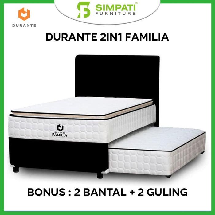 Gambar Spring Bed Durante 2in1 Familia dari Simpati Furniture Kab. Tangerang Tokopedia