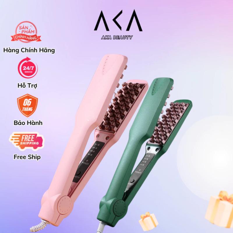 Máy Bấm Dập Phồng Chân Tóc Răng Vuông 4 Mức Nhiệt AKA Beauty Bảo hành 6 tháng. MDP02