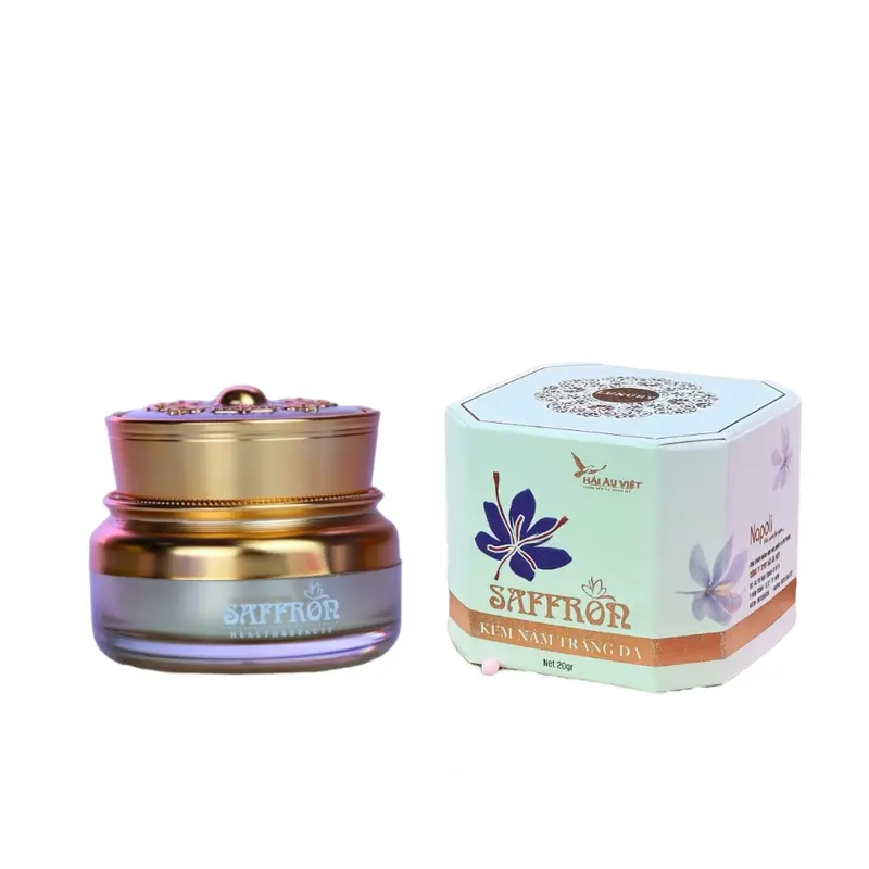 [ MẪU MỚI LUXURY ] KEM FACE SAFRON NHỤY HOA NGHỆ TÂY KEM MẪU MỚI NÂNG CẤP LỌ 20GR Làm Đẹp Da Skincare Dưỡng Ẩm Da Chăm Sóc Da Nữ Women 5