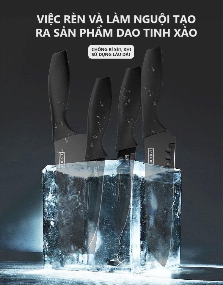 Product Introduction of Bộ Dao Nhật 7 Món, Sắc Bén,Thép Không Gỉ Cao Cấp, Có Kèm Thớt Và Hộp Đựng 23
