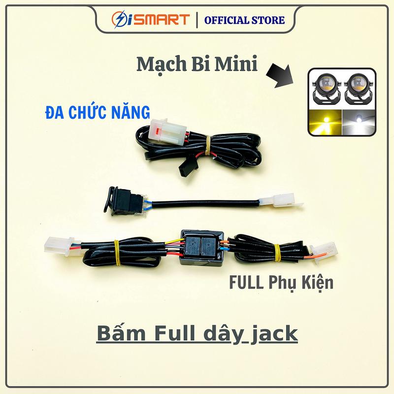  TV03 - Mạch Bi Mini Passing đèn trợ sáng Bi Mini Vàng Trắng mạch bimini auto passing 