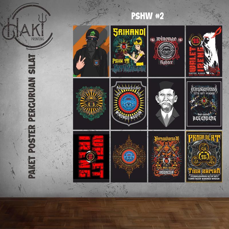 PAKET POSTER DINDING PSHW 1