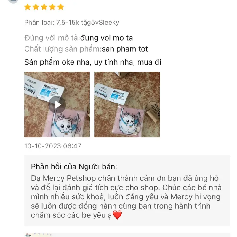 (Chính hãng Date mới) Lẻ 1 Viên Nexgard phòng và trị ve rận bọ chét ghẻ xà mâu cho Chó vị thịt bò thơm ngon 6