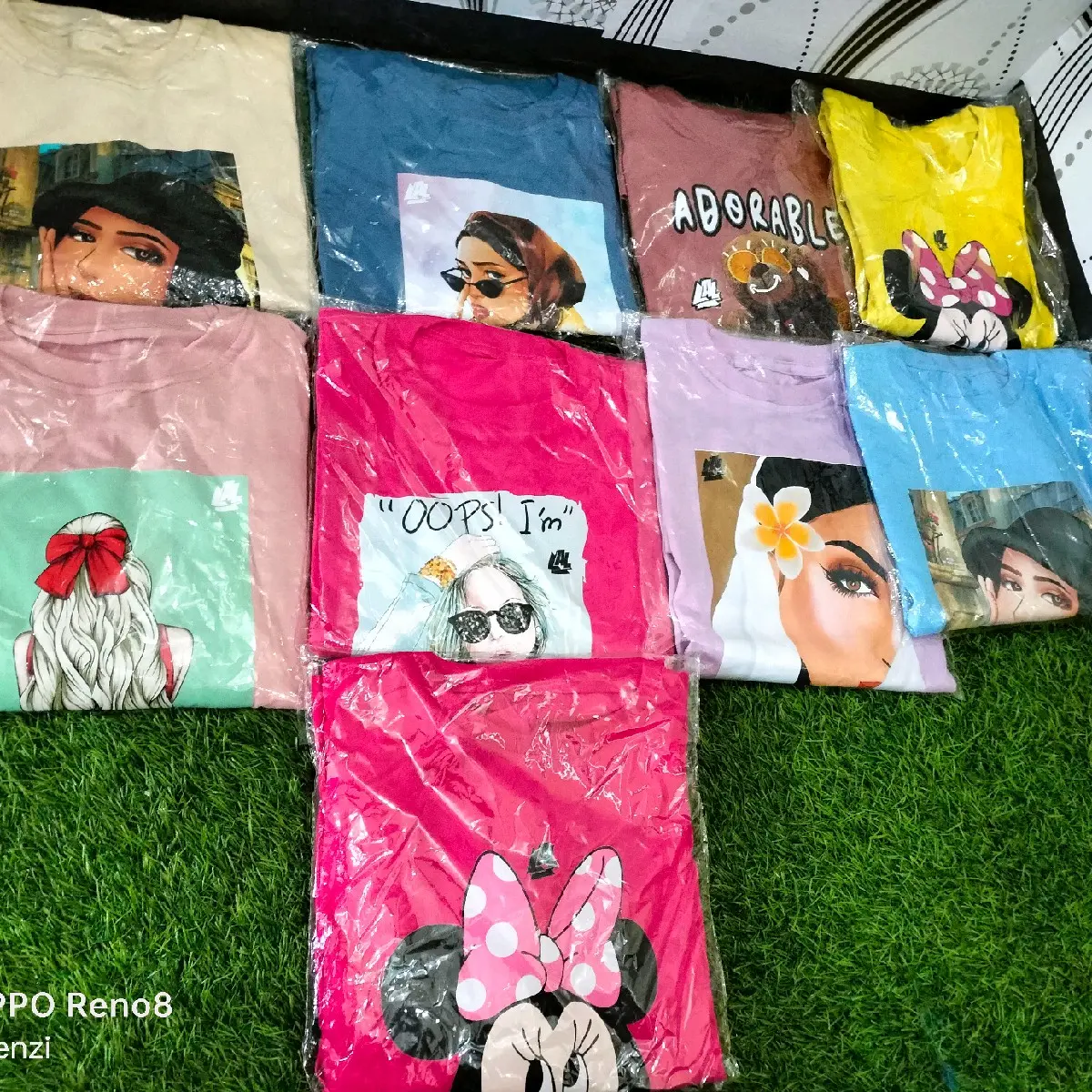 kaos viral oversize bahan combad